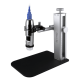 Microscop portabil USB 3.0 (5 Mpx) - Cu distanta mare de lucru, filtru reglabil de polarizare si carcasa din aliaj de aluminiu